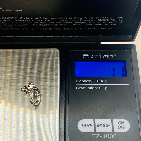 EUC Pandora 791824ENMX Sterling Silver Poetic Blooms Pendant Charm/Pendant - Picture 8 of 8